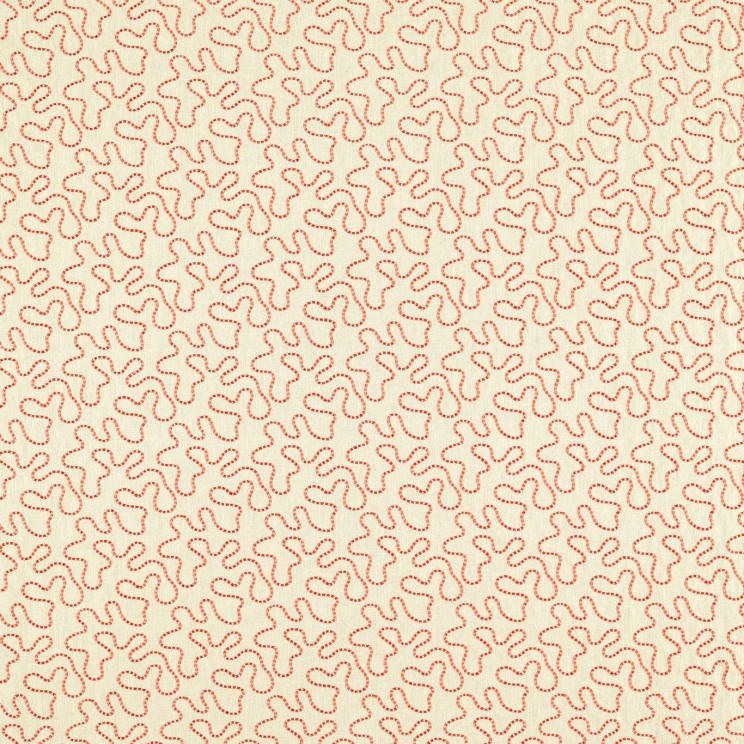 Harlequin Wiggle Linen/Carnelian Fabric
