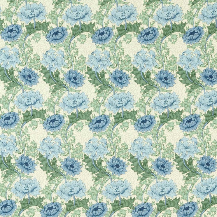Curtains Morris and Co Chrysanthemum Fabric 227099