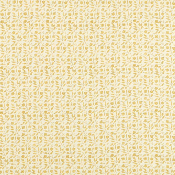 Morris and Co Rosehip Wheat Fabric