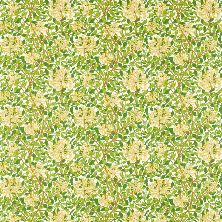 Curtains Morris and Co Honeysuckle Fabric 226984