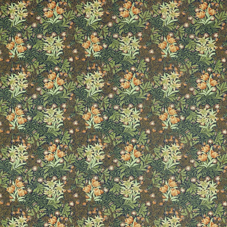 Curtains Morris and Co Bower Fabric 227029