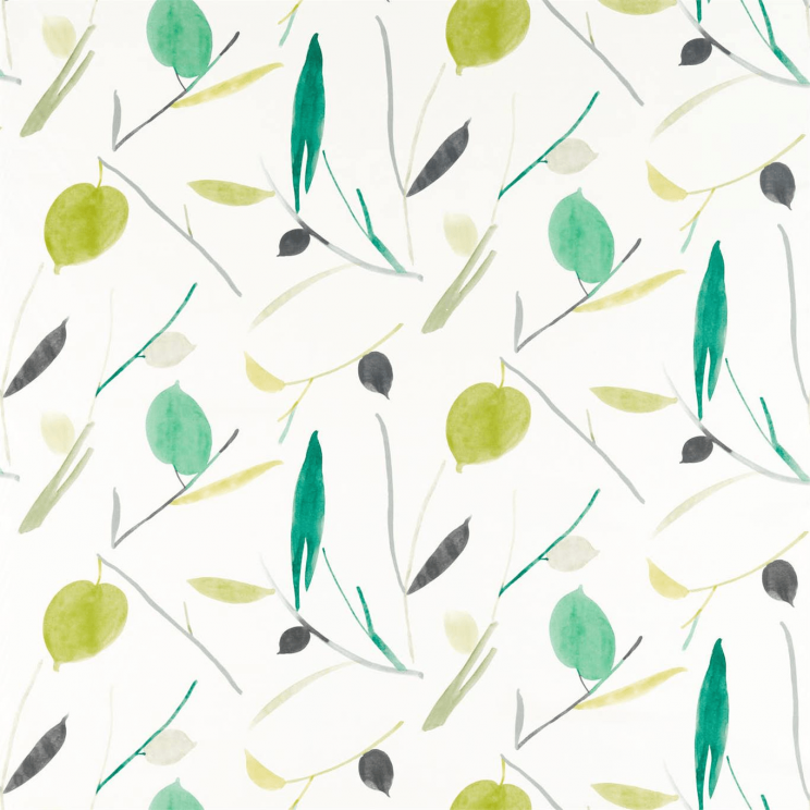 Scion Oxalis Kiwi/Juniper Fabric