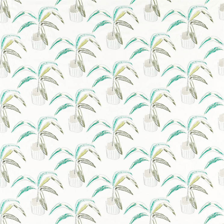 Curtains Scion Crassula Juniper/Lime/Moss Fabric 132860