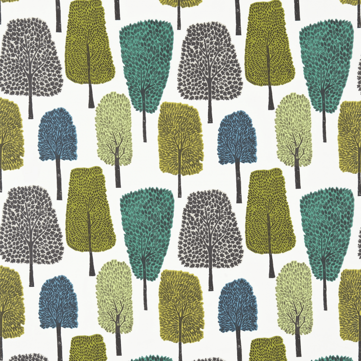 Scion Cedar Slate/Apple/Ivy Fabric