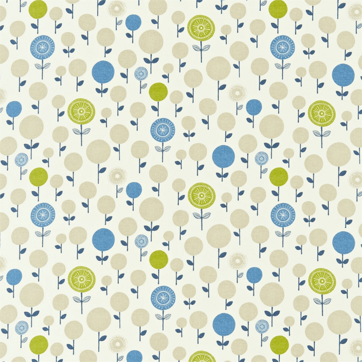 Curtains Scion Lollipop Flower Fabric 120073