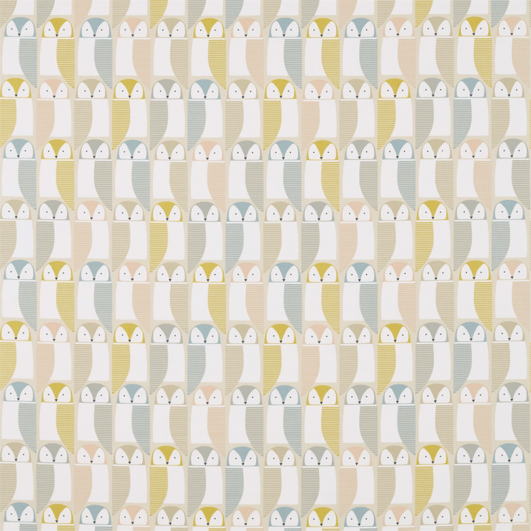 Curtains Scion Barnie Owl Fabric 120636