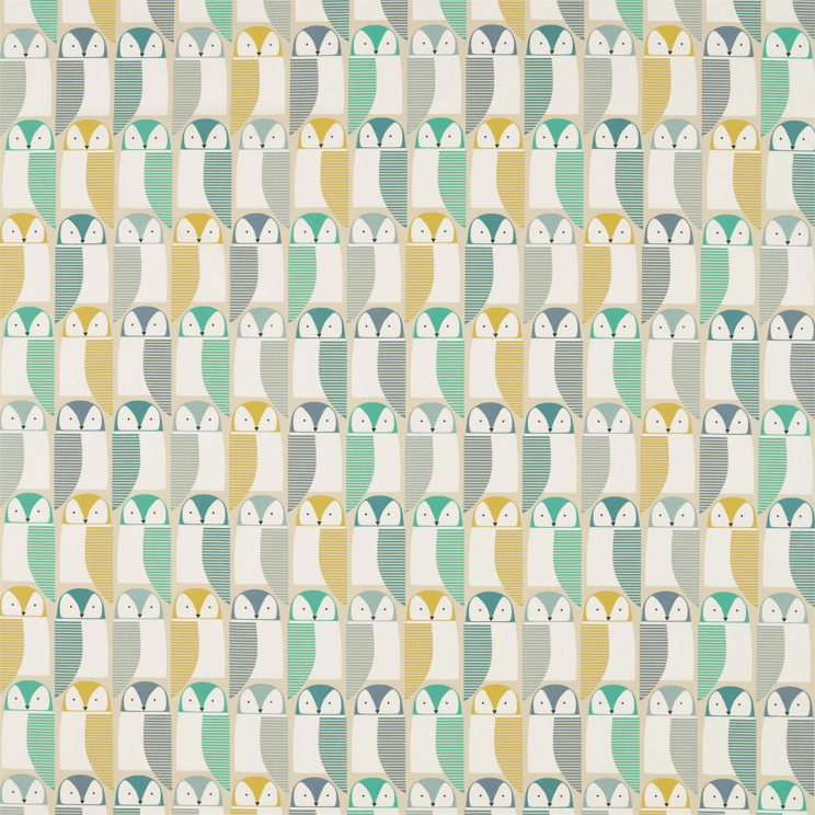 Curtains Scion Barnie Owl Fabric 120638
