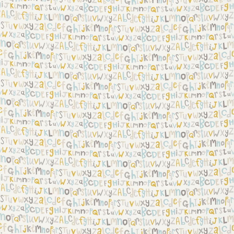 Curtains Scion Letters Play Fabric 120455