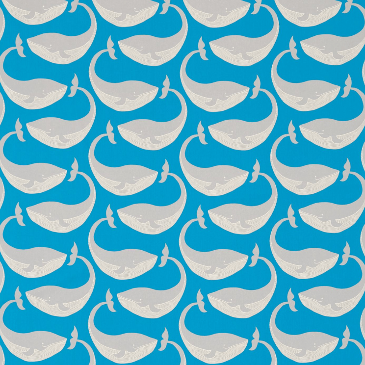 Curtains Scion Whale Of A Time Fabric 120460