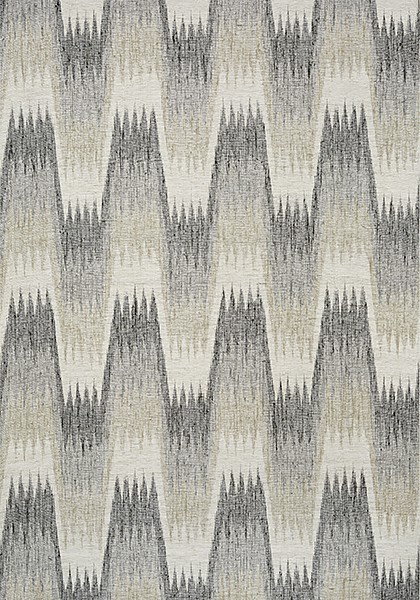 Stockholm Chevron Wallpaper - Black and Grey - By Thibaut - T10244
