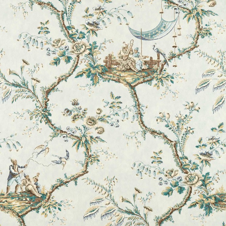 Curtains Zoffany Emperor’s Musician Fabric 322752