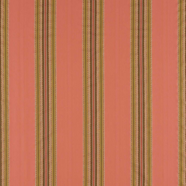 Zoffany Liseré Stripe Venetian Red Fabric