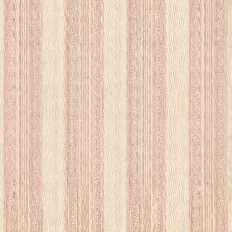 Zoffany Hanover Stripe Tuscan Pink Fabric