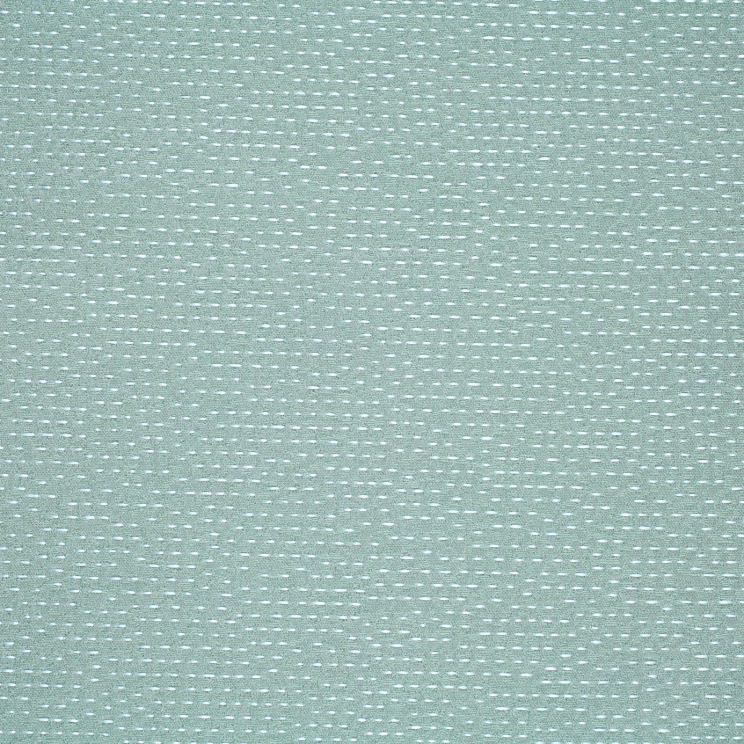 Zoffany Stitch Plain Aqua Fabric