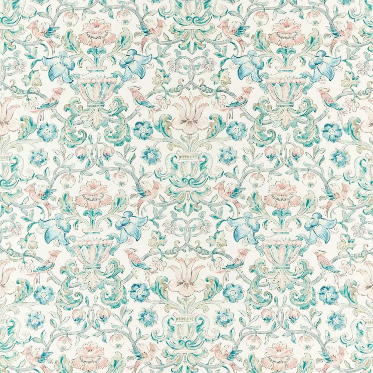 Curtains Zoffany Pompadour Print Fabric 322742