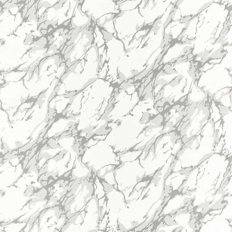 Zoffany French Marble Empire grey / Perfect White Fabric