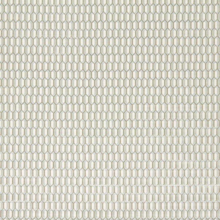 Zoffany Domino Trellis Quartz Grey Fabric