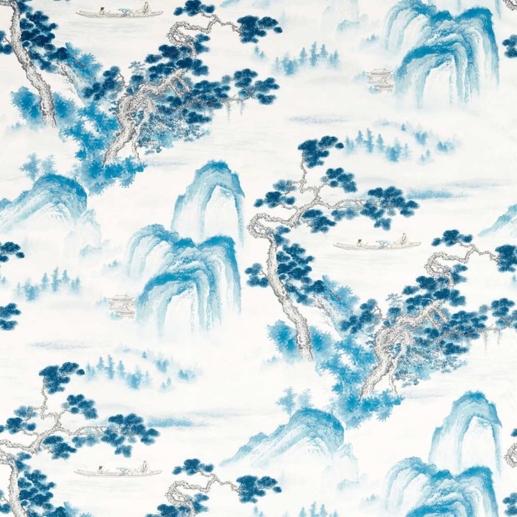 Curtains Zoffany Floating Mountains Fabric 322725