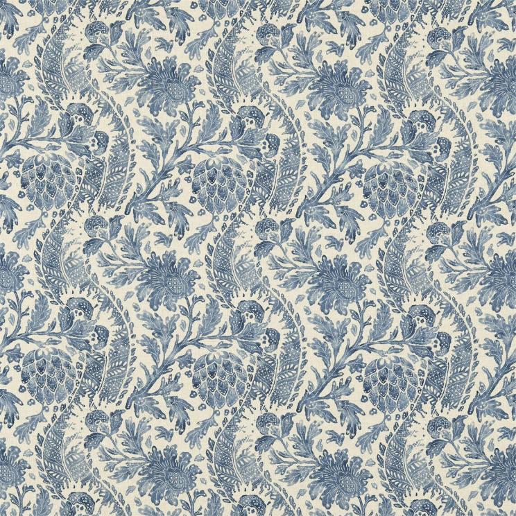 Zoffany Cochin Blue Fabric