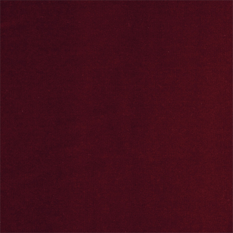 Zoffany Quartz Velvet Red Fabric
