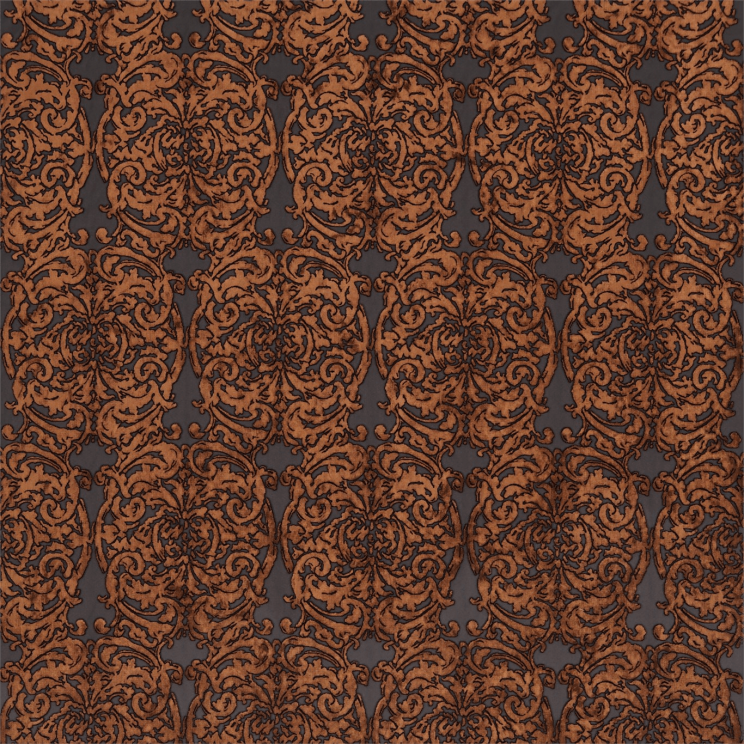 Zoffany Tespi Fig/Copper Fabric