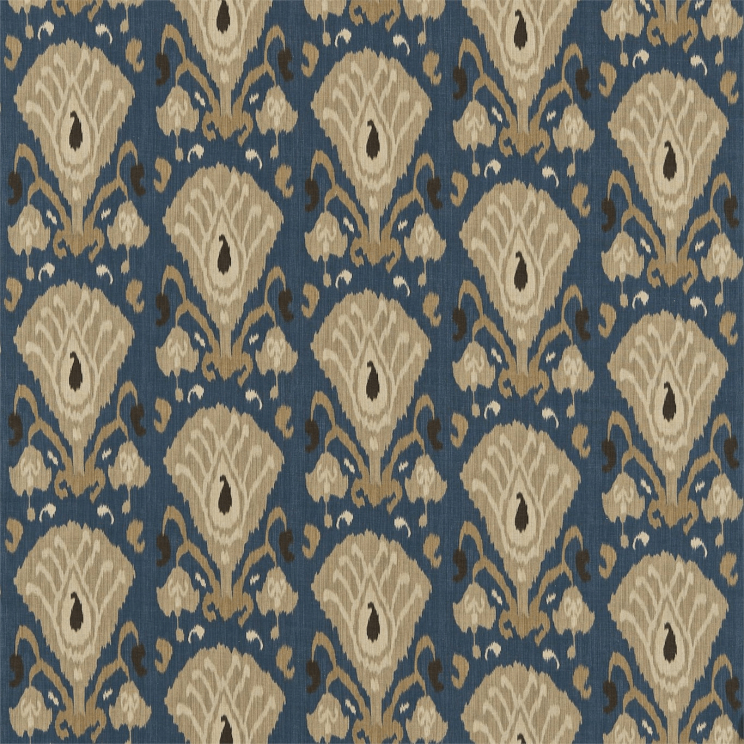 Zoffany Annapurna Indigo/Linen Fabric