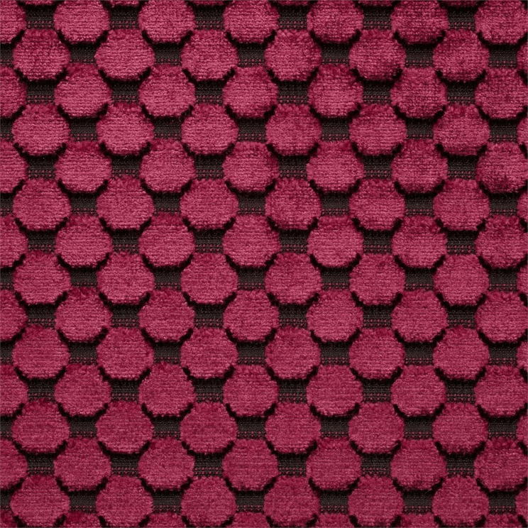 Zoffany Tespi Spot Red/Carbon Fabric