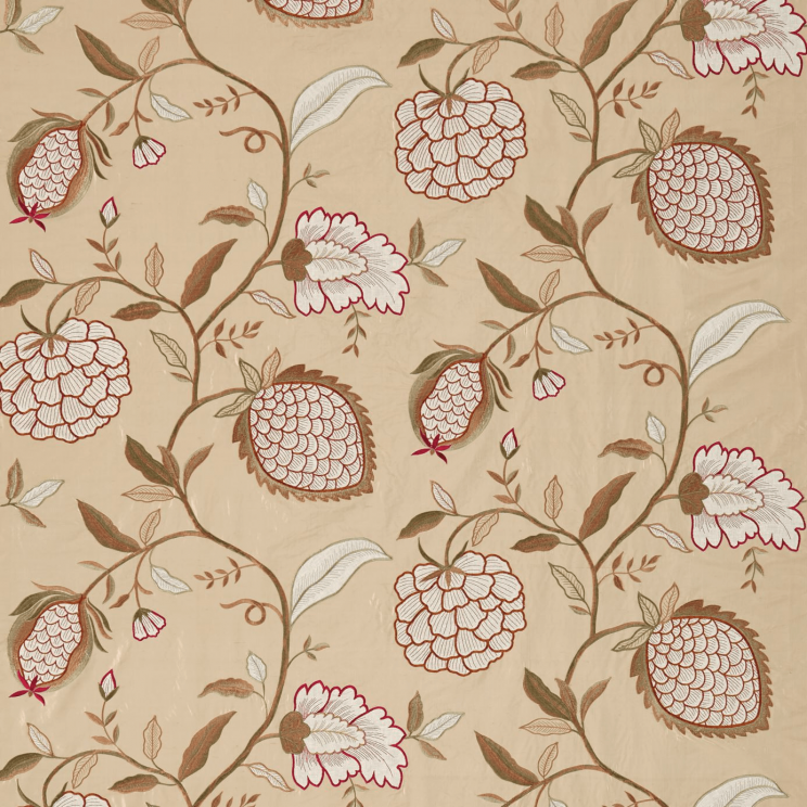 Curtains Zoffany Pomegranate Tree Fabric 332345