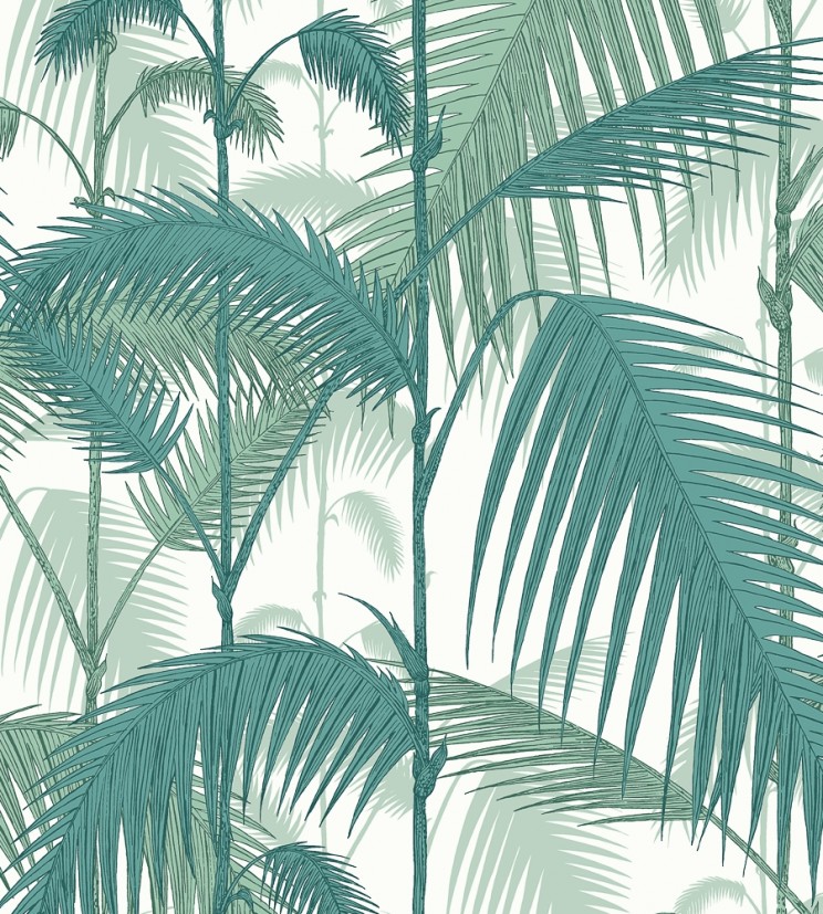 Curtains Cole and Son Palm Jungle Fabric F111/2005