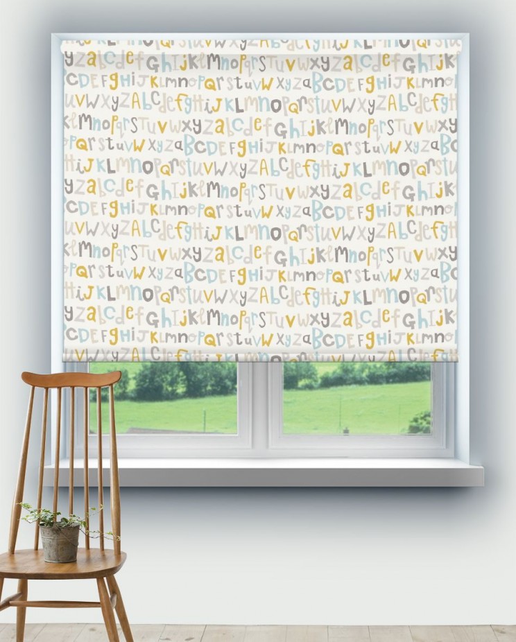 Roller Blinds Scion Letters Play Fabric 120455