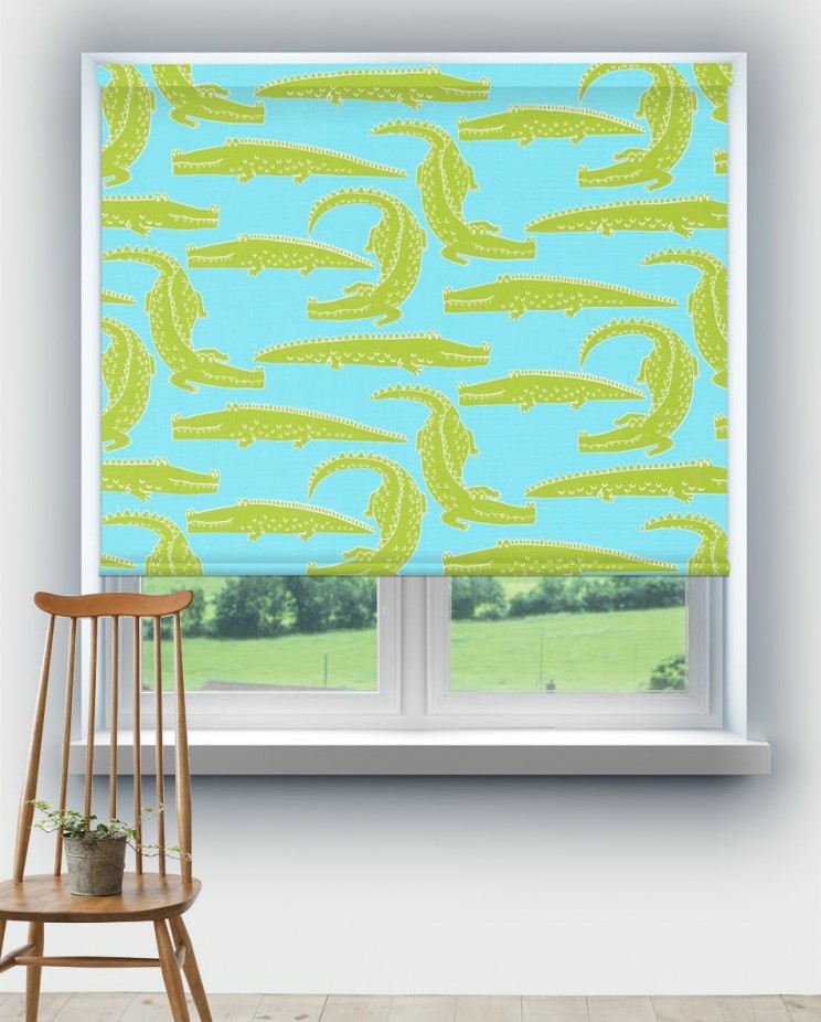 Roller Blinds Scion In a While Crocodile! Fabric 120458