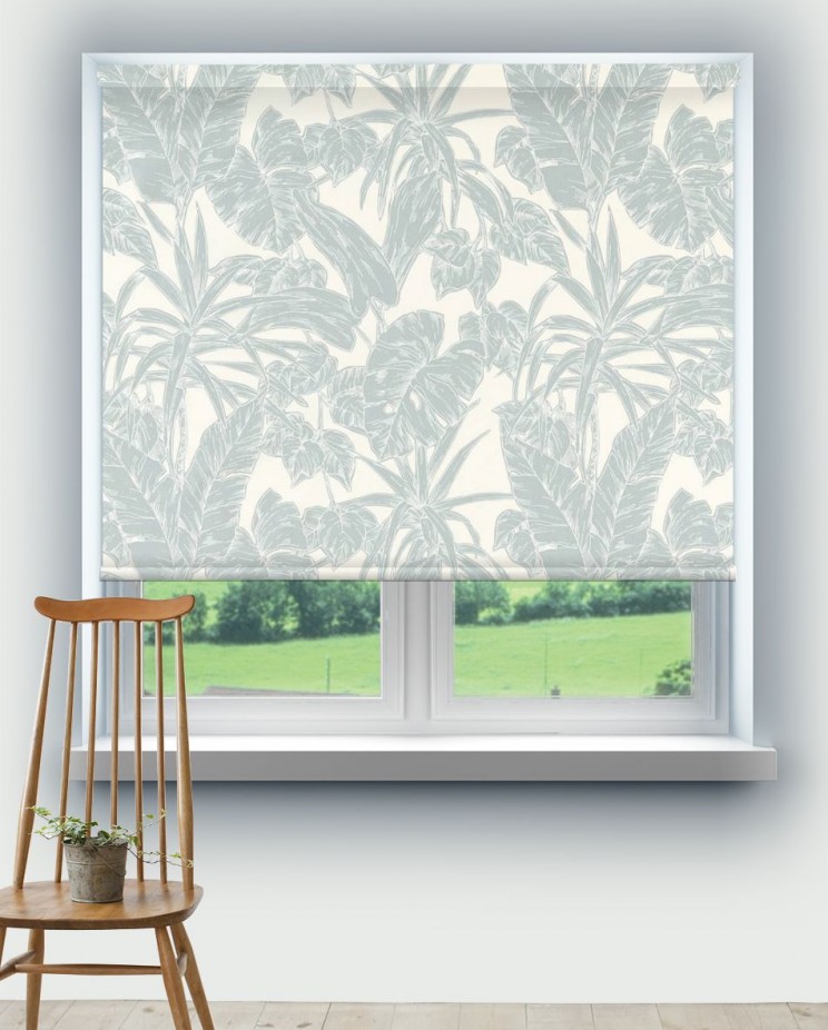 Roller Blinds Scion Parlour Palm Frost Fabric 120769