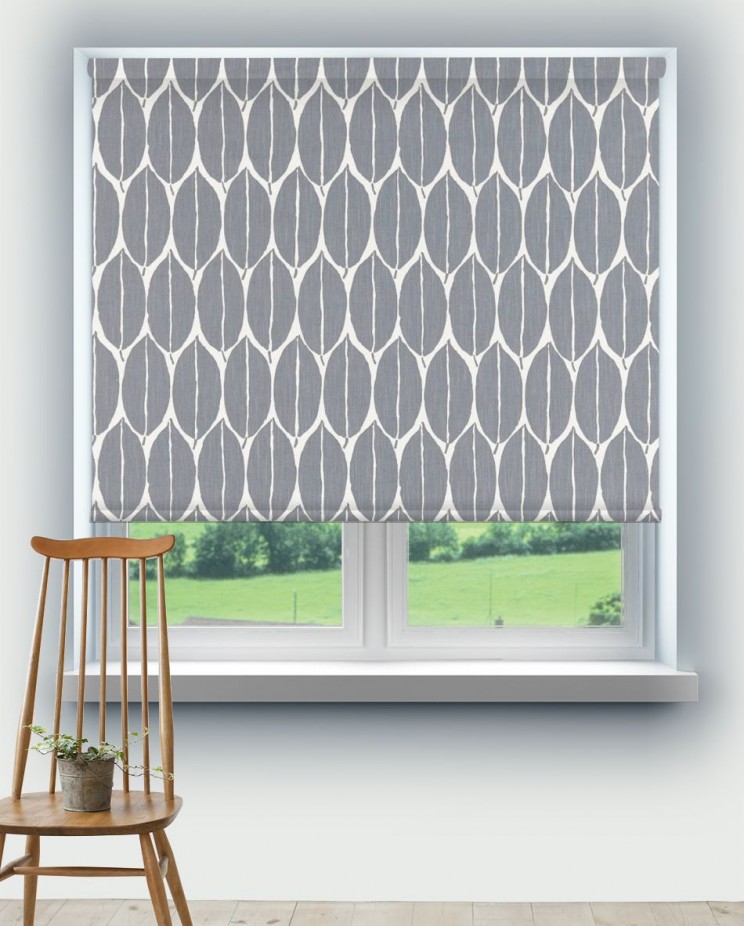 Roller Blinds Harlequin Rie Charcoal Fabric 120796
