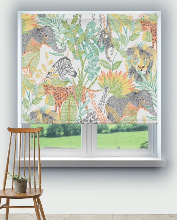 Roller Blinds Harlequin Into The Wild Fabric 120945