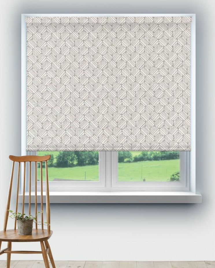 Roller Blinds Harlequin Mishima Charcoal Fabric 132910