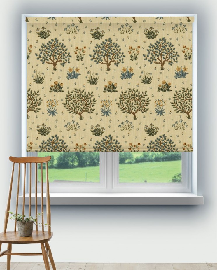 Roller Blinds Morris and Co Orchard Fabric 220305