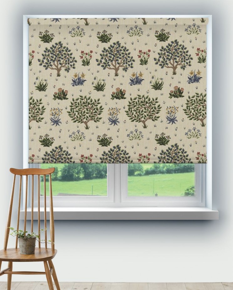 Roller Blinds Morris and Co Orchard Fabric 220306