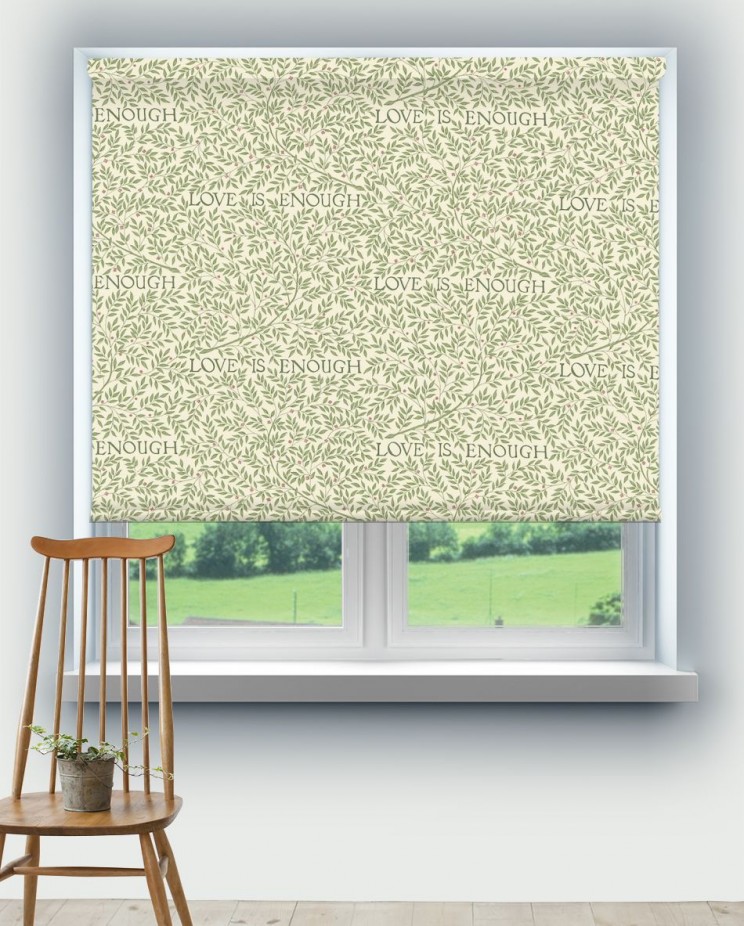 Roller Blinds Morris and Co Love Is Enough Fabric 222520