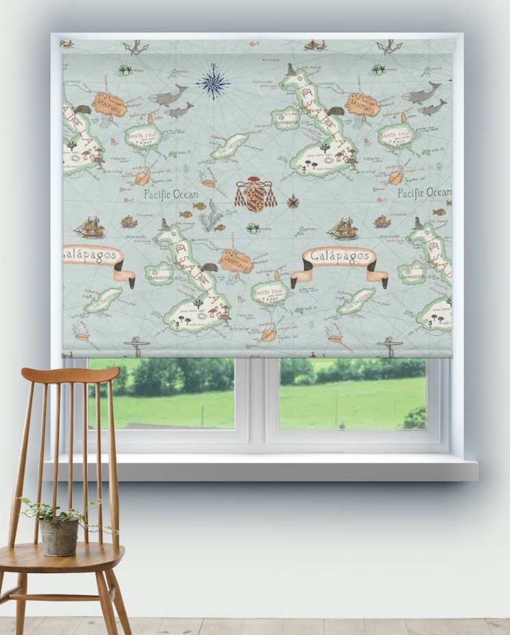 Roller Blinds Sanderson Galapagos Fabric 223277