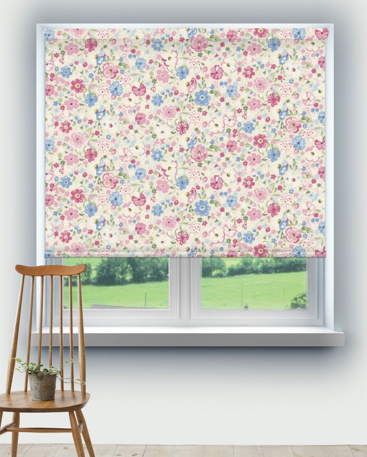 Roller Blinds Sanderson Posy Floral Fabric 223906