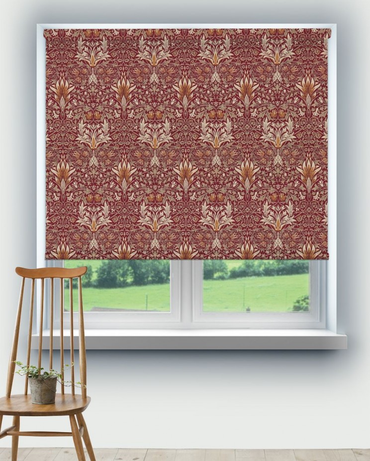 Roller Blinds Morris and Co Snakeshead Fabric 224467