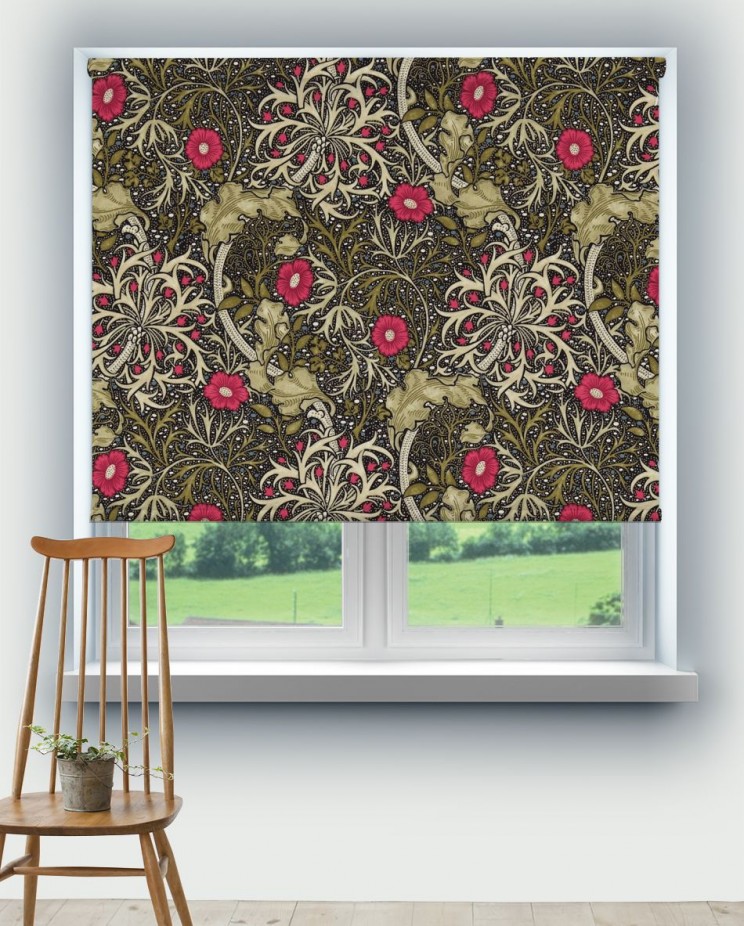 Roller Blinds Morris and Co Morris Seaweed Fabric 224471