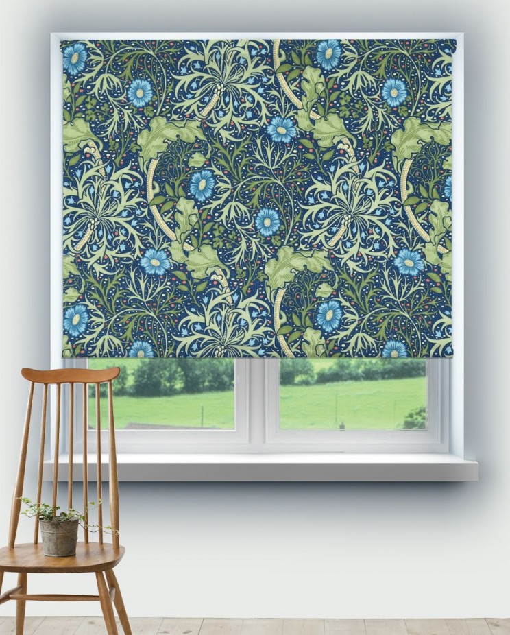Roller Blinds Morris and Co Morris Seaweed Fabric 224472