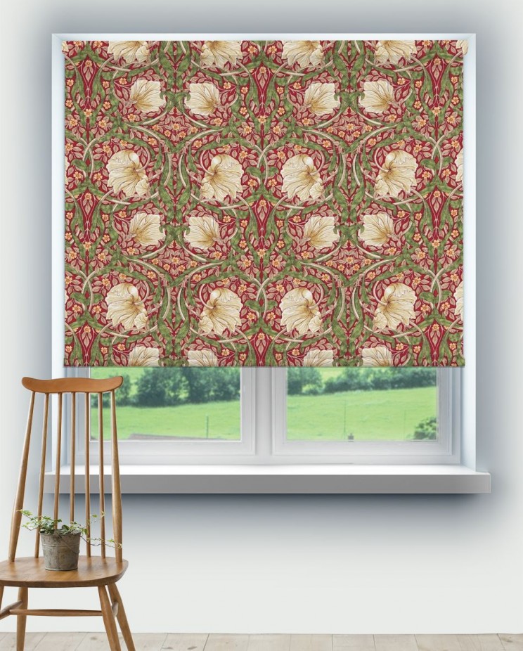 Roller Blinds Morris and Co Pimpernel Fabric 224493