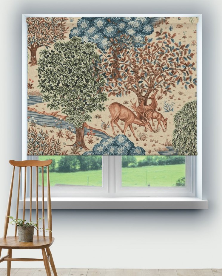 Roller Blinds Morris and Co The Brook Fabric 224561
