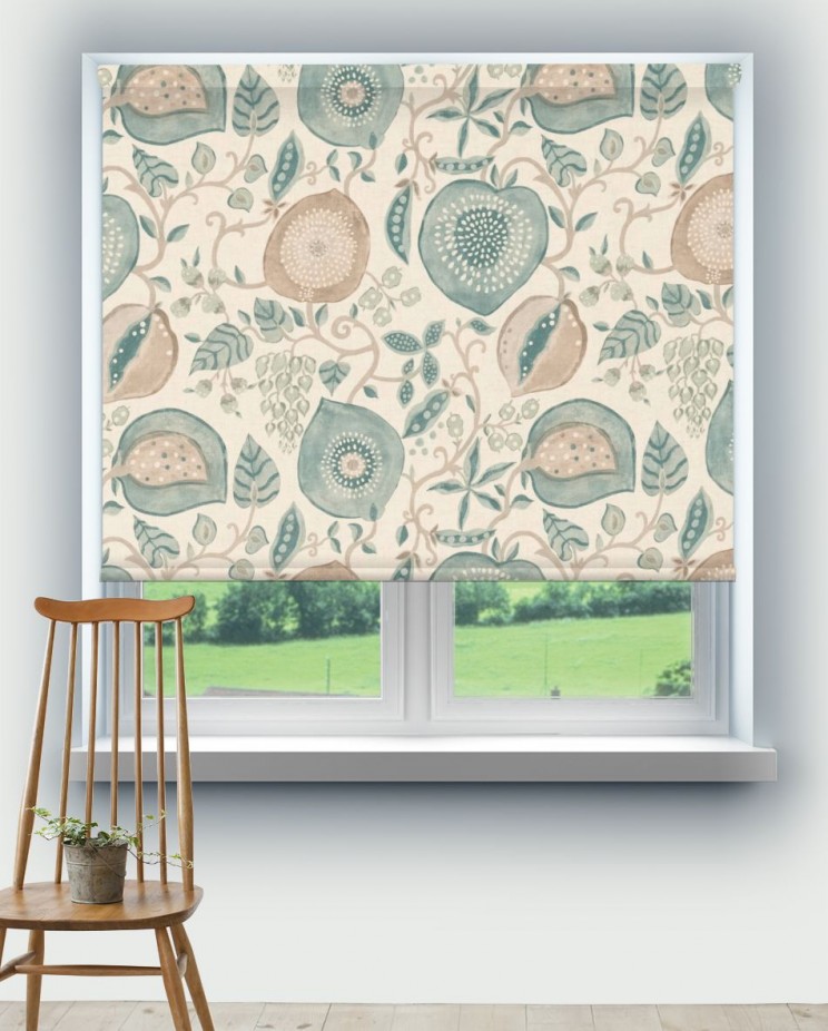 Roller Blinds Sanderson Peas & Pods Fabric 225356