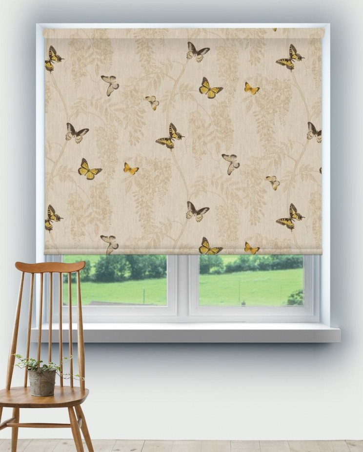 Roller Blinds Sanderson Wisteria & Butterfly Fabric 225528
