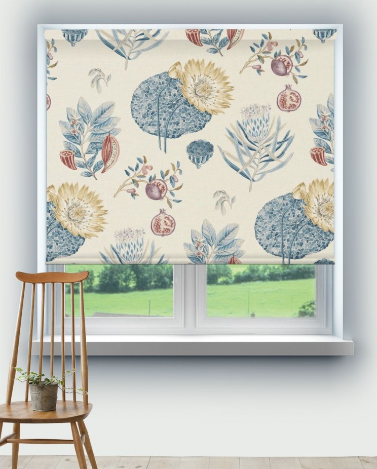 Roller Blinds Sanderson Lily Bank Fabric 226302
