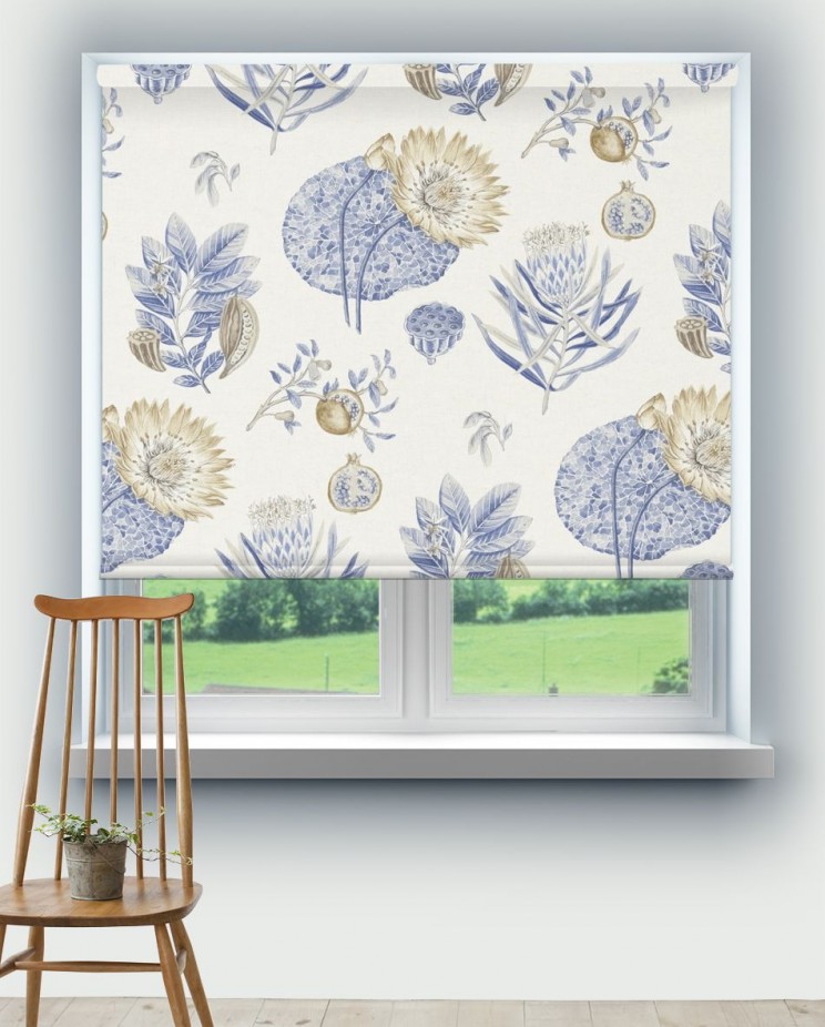 Roller Blinds Sanderson Lily Bank Fabric 226303