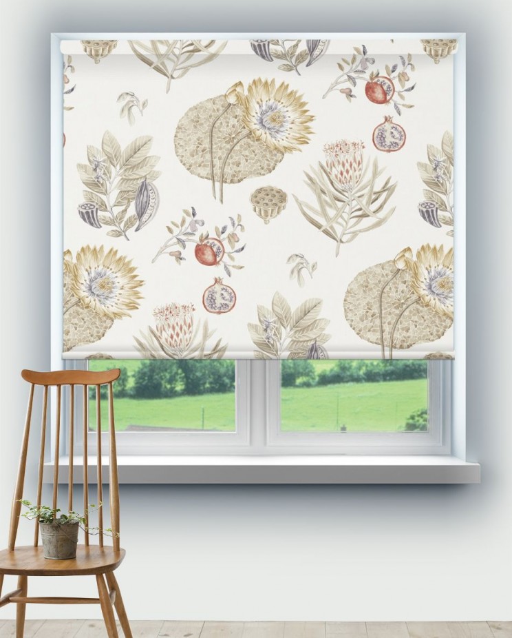 Roller Blinds Sanderson Lily Bank Fabric 226304